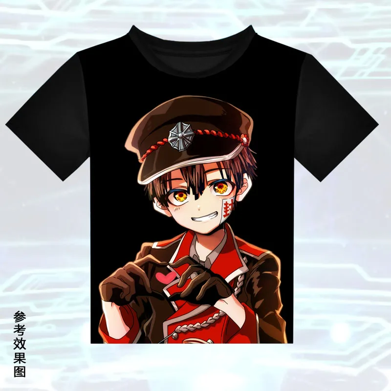 

Toilet-Bound Hanako-kun Cosplay t-shirt Anime Nene Yashiro Men t-shirt Polyester short-sleeve tops