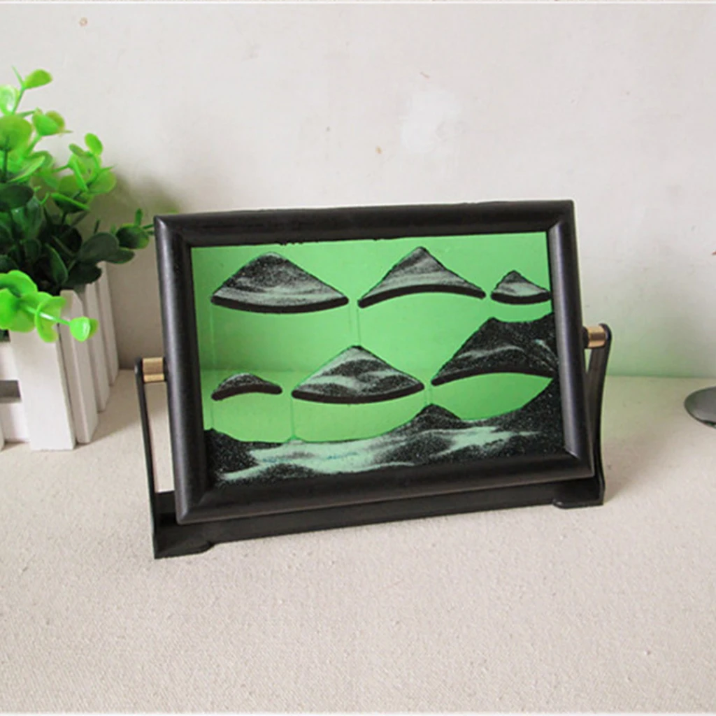 3d-динамические песочные часы плавающий жидкий пузырь для масла таймер движения