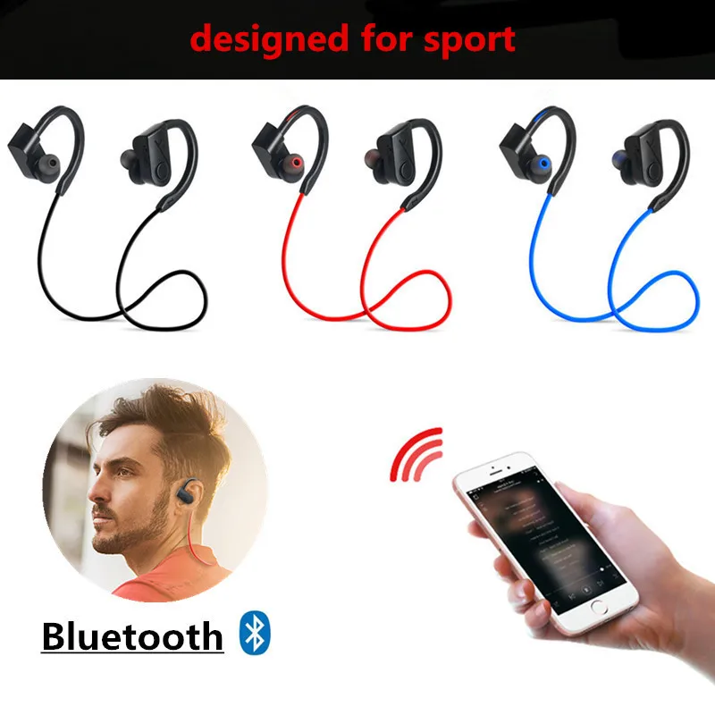 Водонепроницаемые беспроводные наушники с пламенем Bluetooth спортивные