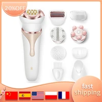 electrical shaver for women epilator rechargeable waterproof bikini trimmer 4 in 1cordless wet dry multi function beauty kits