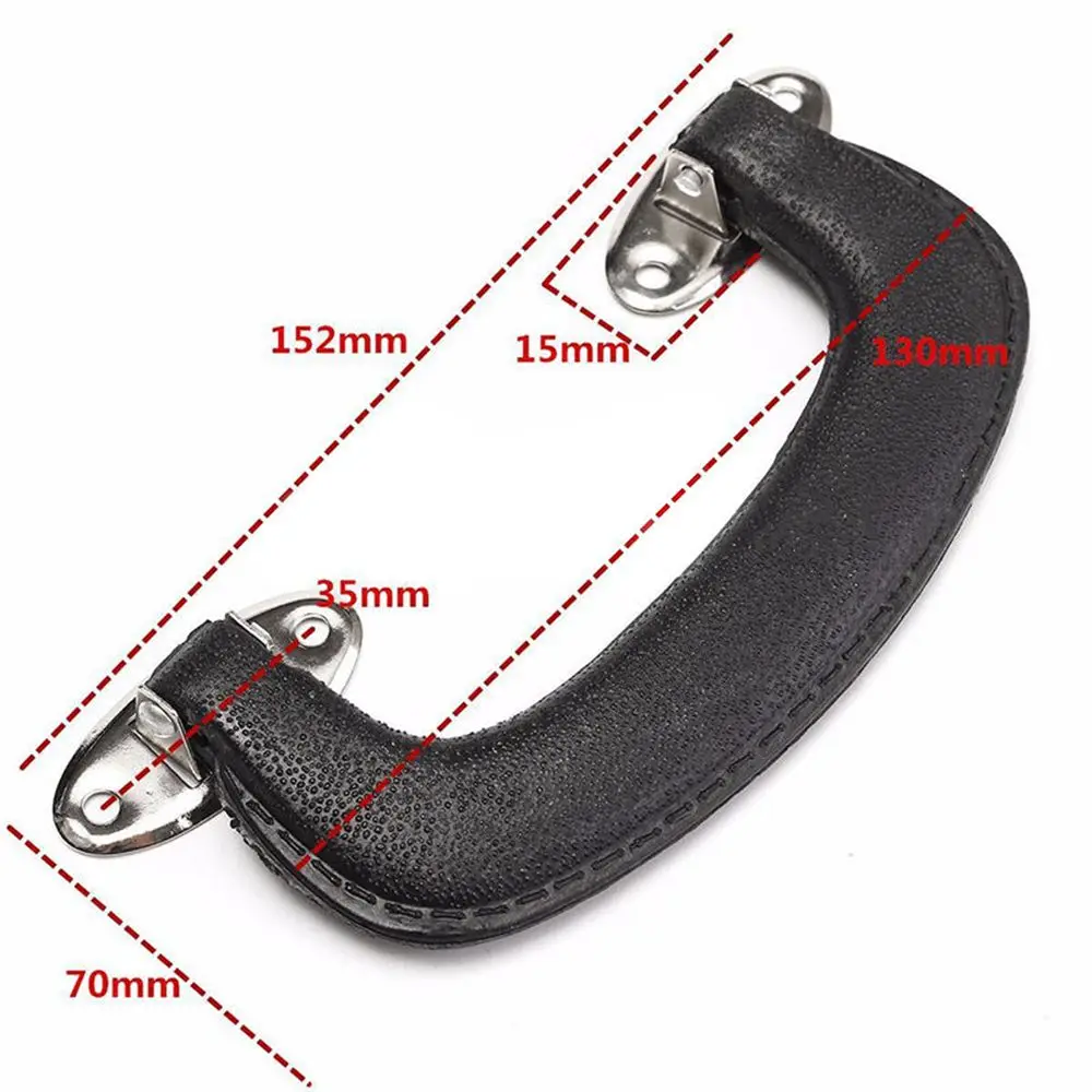 Черная пластиковая ручка для переноски гитары 152 мм|Детали и аксессуары сумок| |