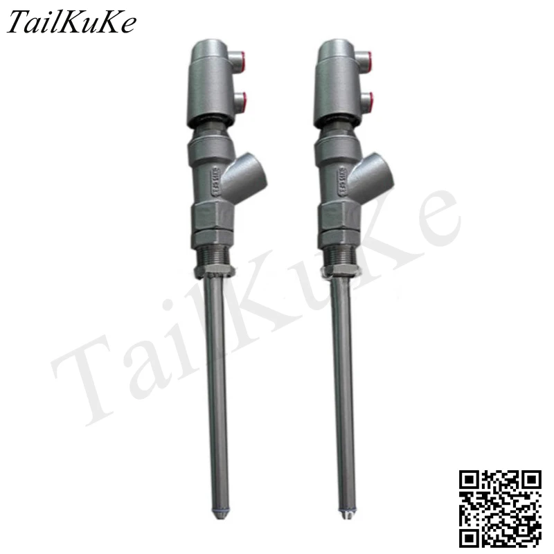 

Customized Stainless Steel DN15-27 (14mm) Rod Anti-drip Pneumatic Nozzle Filling Valve for Filling Machine
