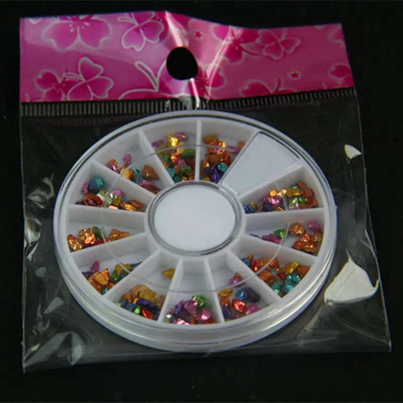 Набор украшений для нейл-арта несколько форм Золотая Руда украшение ногтей