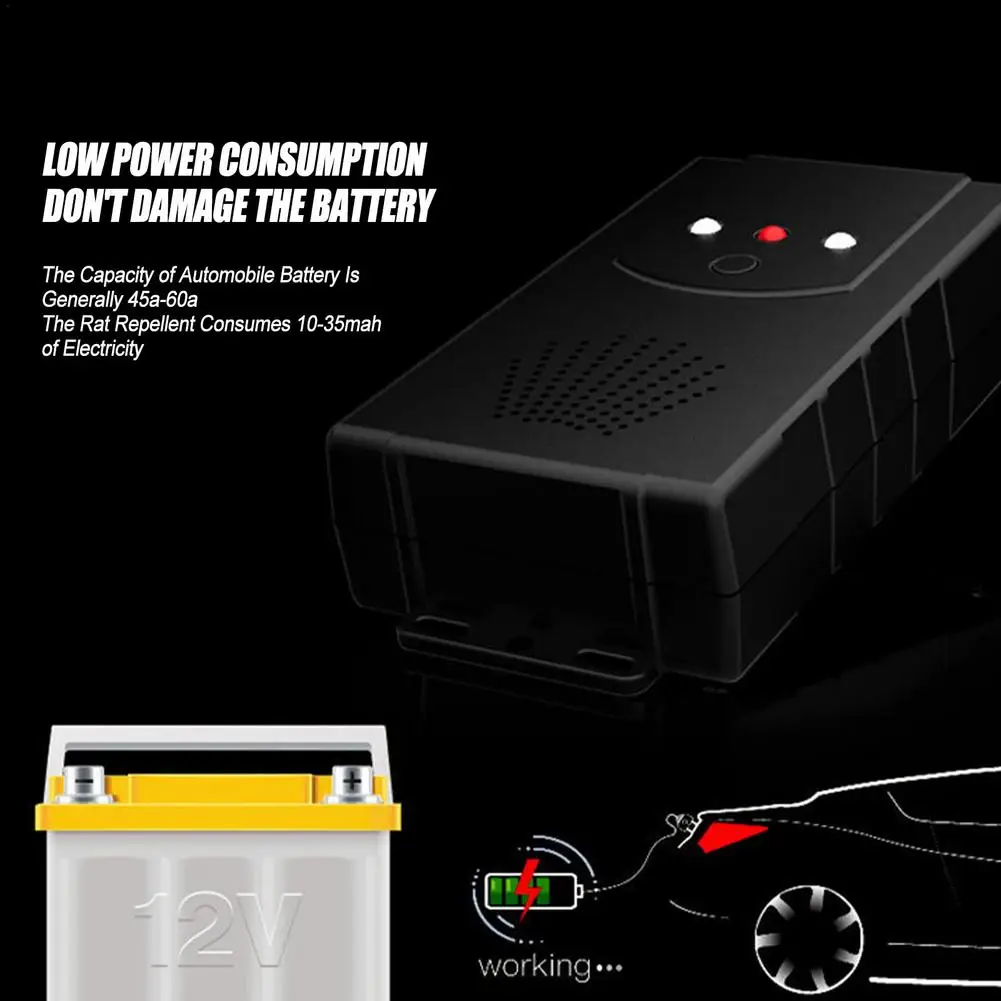 Отпугиватель животных для автомобиля профессиональный отпугиватель мышей