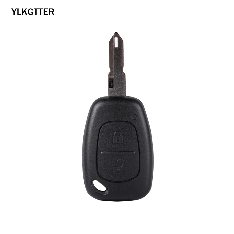 

YLKGTTER 2 Button Remote Car Key Fit for Renault Vivaro Movano Traffic Master Kangoo with PCF7946 Chip 433MHz Uncut NE72 Blade