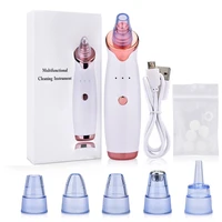 vacuum blackhead remover cleaner with usb charging black dot facial pore cleaner pimple skin spot remover care tools