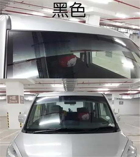 HiMISS защита для лобового стекла автомобиля DIY Наклейка на окно солнцезащитный козырек полоса Тонирующая пленка
