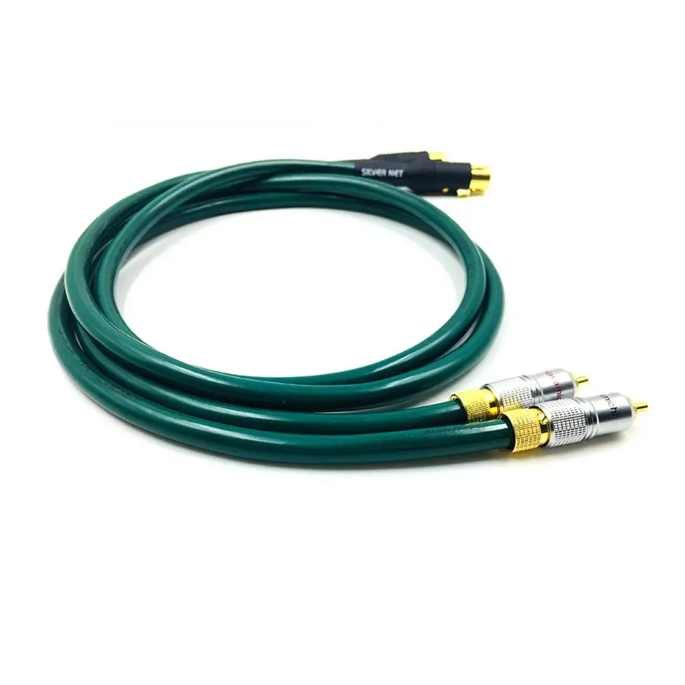 Hi-Fi пара аудиокабель от OCC RCA Male до XLR Female Hi-end Dual | Электроника