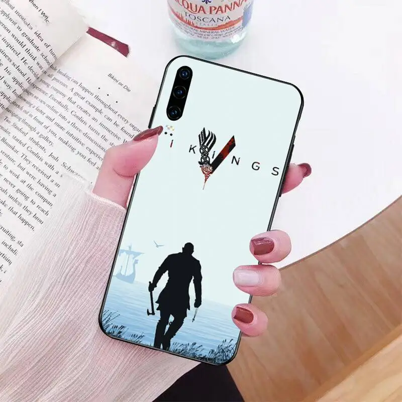 Чехол для телефона PENGHUWAN TV Vikings Ragnar Lothbrok черный мягкий чехол Huawei Honor 20 10 9 8 8x 8c 9x 7c 7a