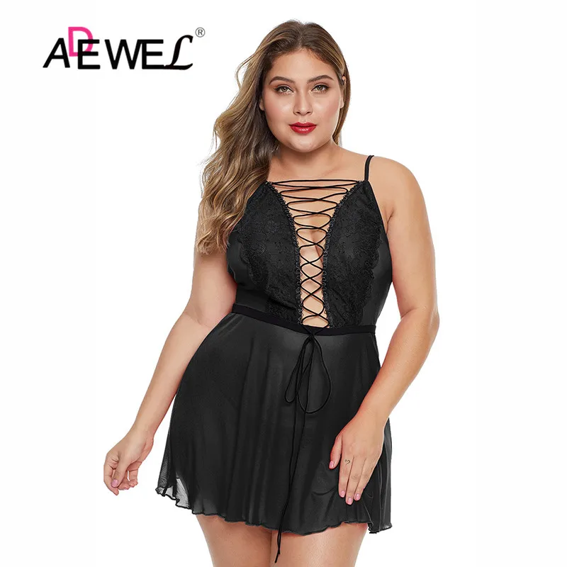 Женское нижнее белье на шнуровке ADEWEL красное Бандажное размера плюс с открытой