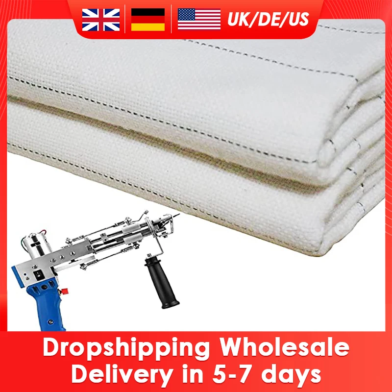 Primary Tufting Cloth Backing Fabric For Using Rug Tufting Guns Width 5M/4M For Tufting Gun Cut Pile Loop Pile Dropshipping