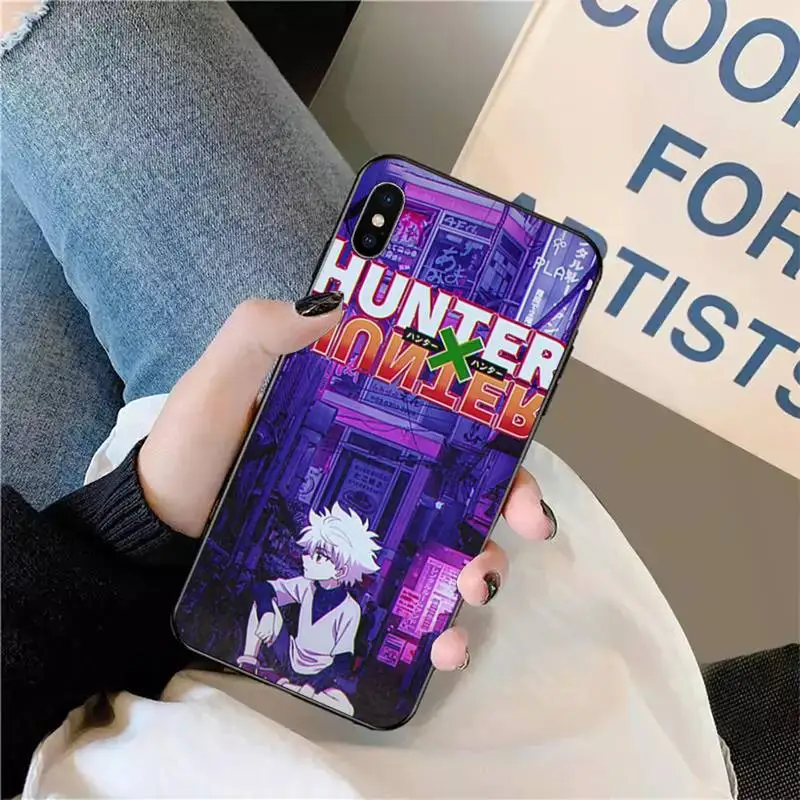 

Killua Zaoldyeck hunter x hunter Phone Case for iPhone 11 12 pro XS MAX 8 7 6 6S Plus X 5S SE 2020 XR mini