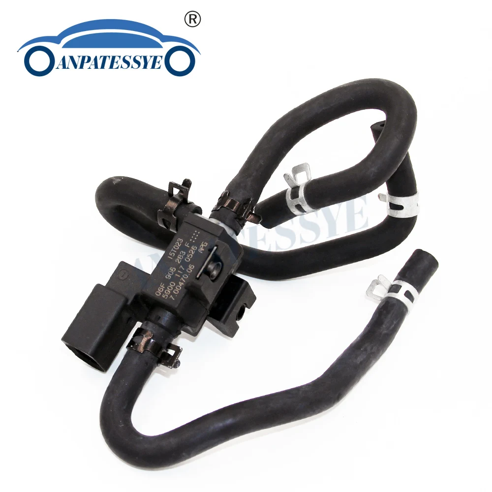 

Turbocharger Boost Solenoid Valve For Jetta Golf Passat CC Tiguan A3 A4 A6 A8 TT EA888 2.0TFSI 06F906283F 06F 906 283 F