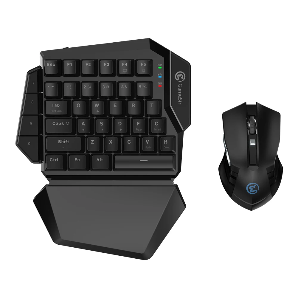 GameSir Z2 Gaming 2,4 GHz беспроводная клавиатура и dpi мышь комбинированная клавиатура с одной рукой для Android/iOS/Windows для PUBG FPS игр