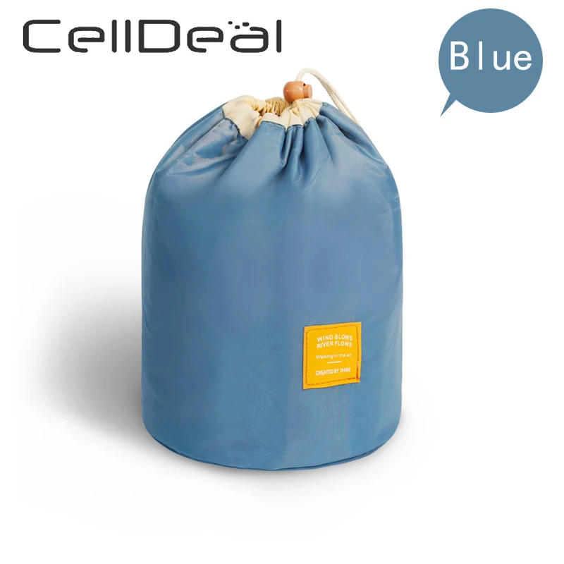 1 шт. Полиэстеровая Складная легкая косметичка водонепроницаемая