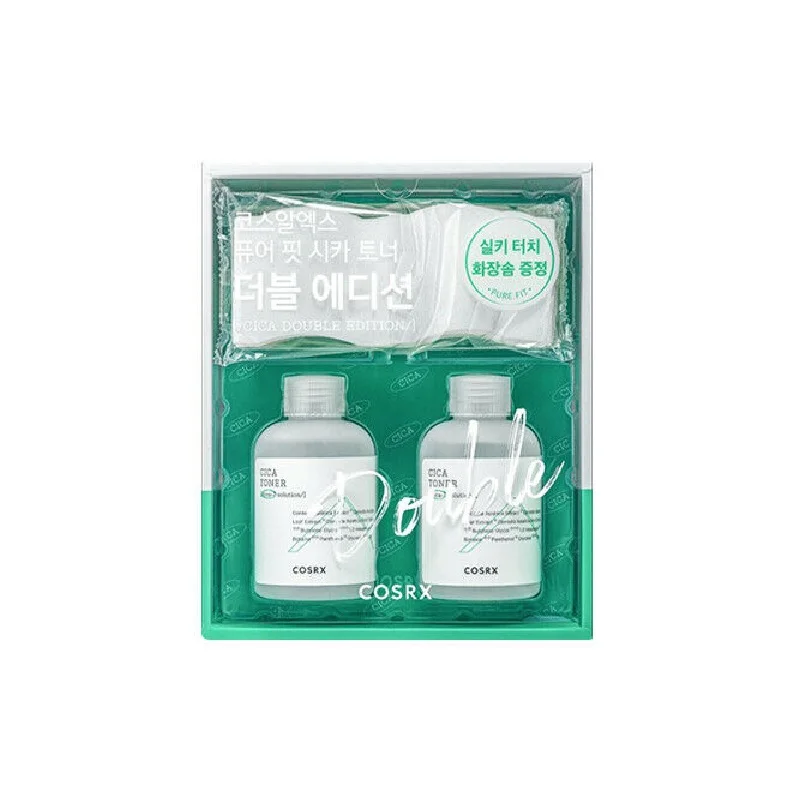 

COSRX Cica Toner Double Edition Kit (3items) Whitening Moisturizing Toner Facial Soothe Sensitive Skin Care Set Korean cosmetics
