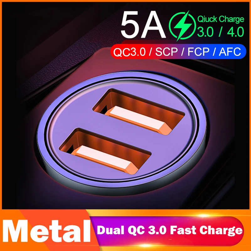 32W Быстрая зарядка 4,0 3,0 USB Автомобильное зарядное устройство для samsung huawei Supercharge AFC SCP QC4.0 QC3.0 быстрое автомобильное зарядное устройство для телефона для Xiaomi Mi
