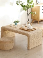 japanese rattan coffe table tatami futon contracted modern tea table low table small table for bedroom furniture creative design