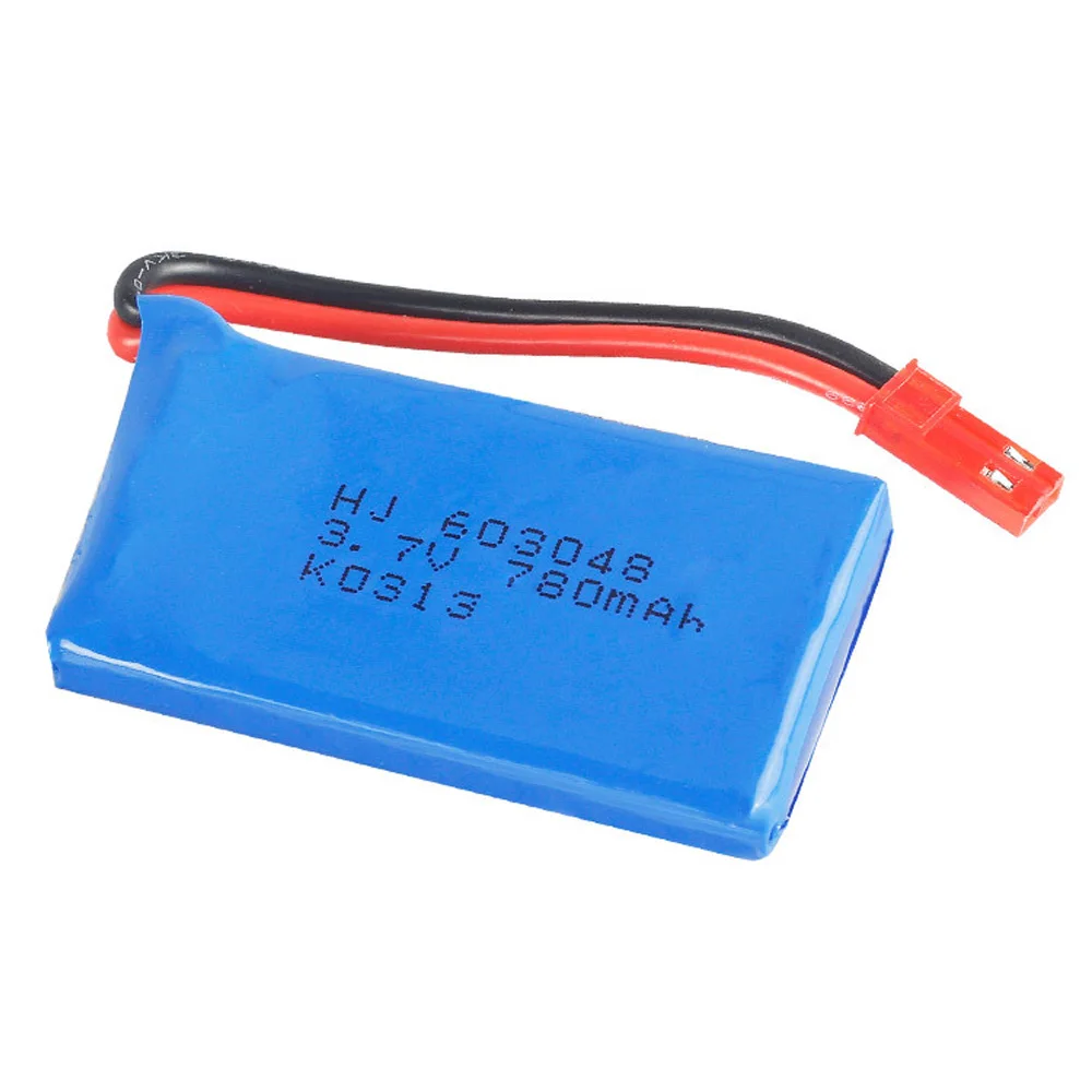 5 шт. литиевая батарея 3 7 в 780 мАч для квадрокоптера WLtoys V626 V636 V686 JST plug 603048