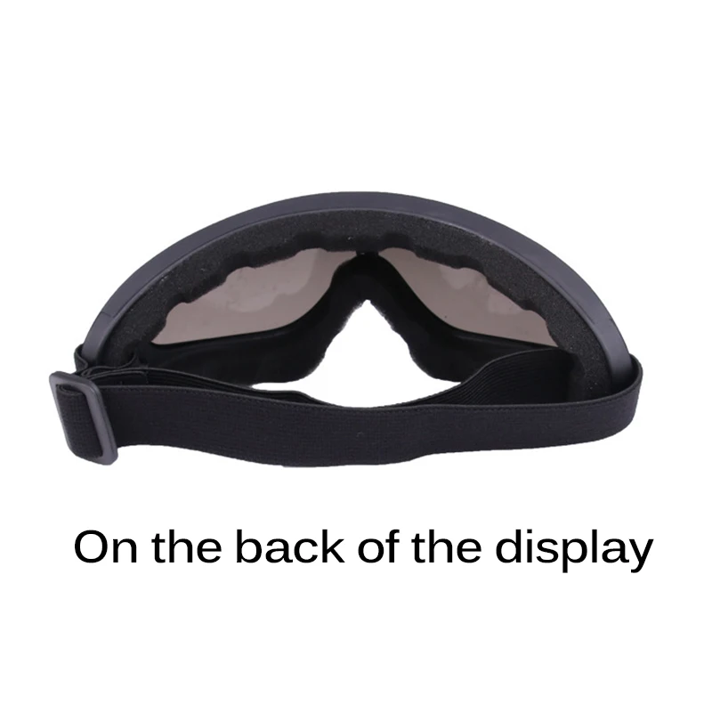 

1pcs Winter Windproof Skiing Glasses Goggles Outdoor Sports Cs Glasses Ski Goggles UV400 Dustproof Moto Cycling Sunglasses