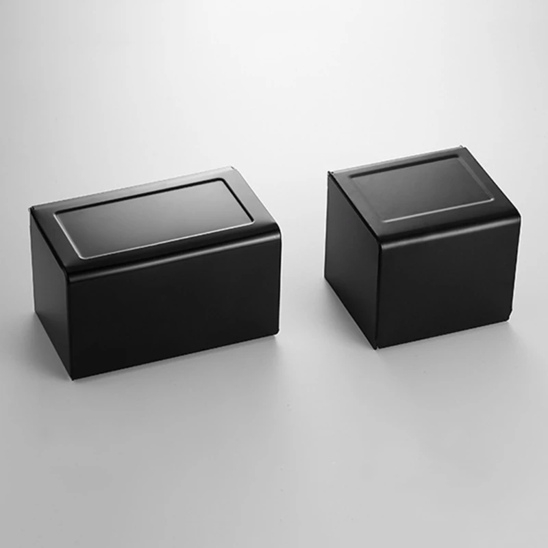 

P31E Wall Mounted Aluminum Toilet Tissue Holder Waterproof Bathroom Roll Paper Storage Box