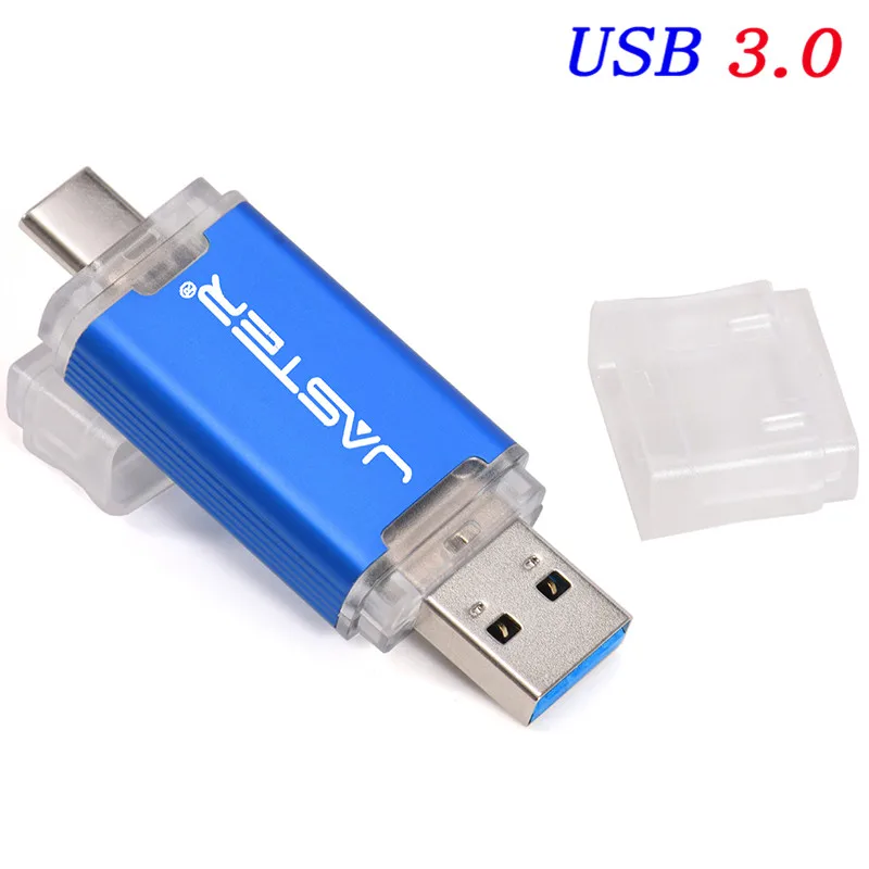 blue SHANDIAN Werkelijke емкость USB 3,0 type-C usb флеш-накопитель 68 ГБ/32 ГБ/16 ГБ/8 ГБ флэш-накопитель - Цвет: blue