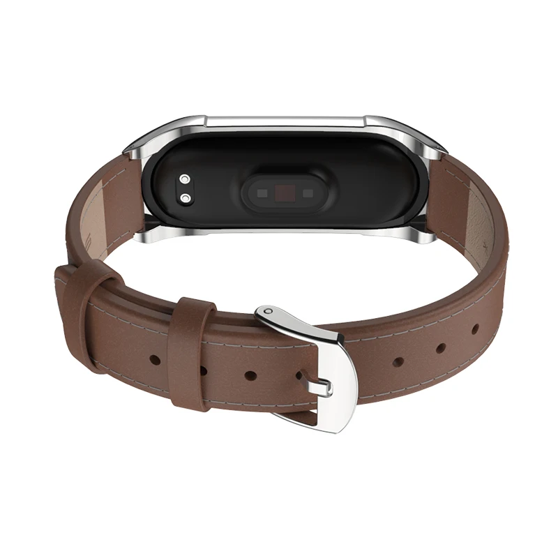 Браслет из натуральной кожи для mi Band 4 ремешок для Xiaomi mi Band 4 correa mi band 3 ремешок TF стиль смарт ремешок для часов аксессуары