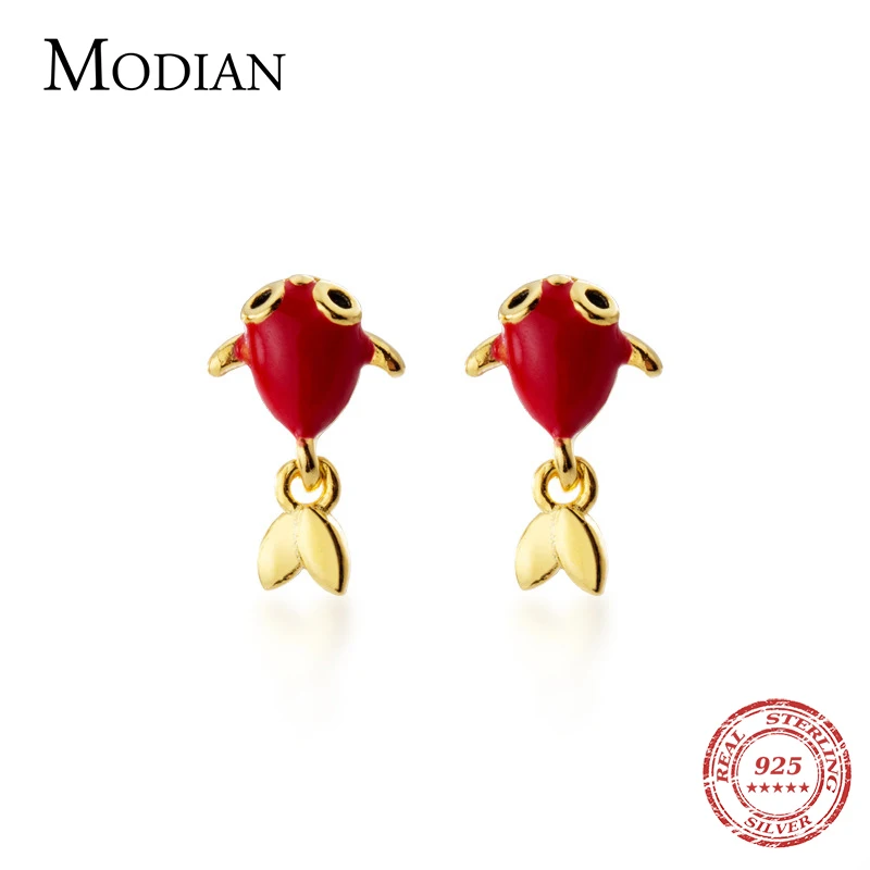 Modian модные изысканные и ушками животных булавки для женщин 925 стерлингового