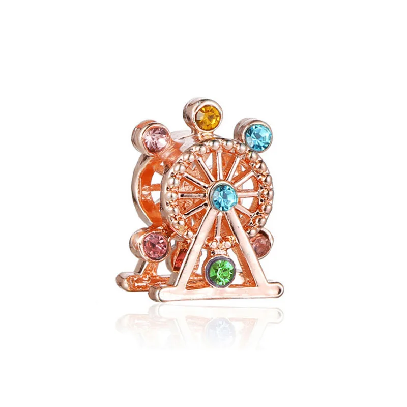 Новые блестящие подвески в виде стрекозы из розового золота 2 шт./лот сделай сам