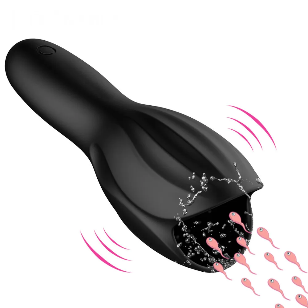 Вибратор для пениса Мужской мастурбатор вибратор автоматический оральный