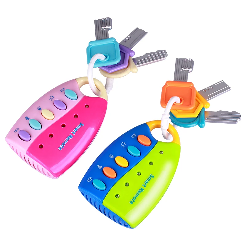 Baby Musical Toys Car Key Vocal Smart Remote Control Voices Pretend Play Early Educational Electronic Music Toy for Children | Игрушки и