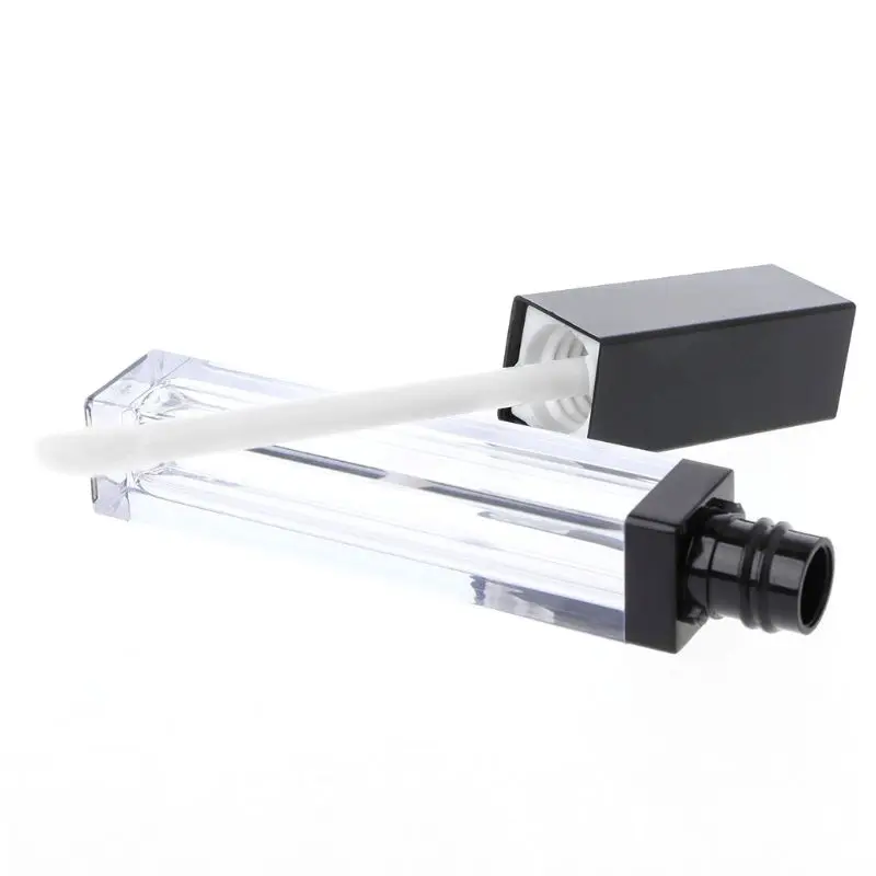 Мини пустая Маленькая прозрачная помада блеск для губ трубка Бальзам в бутылке