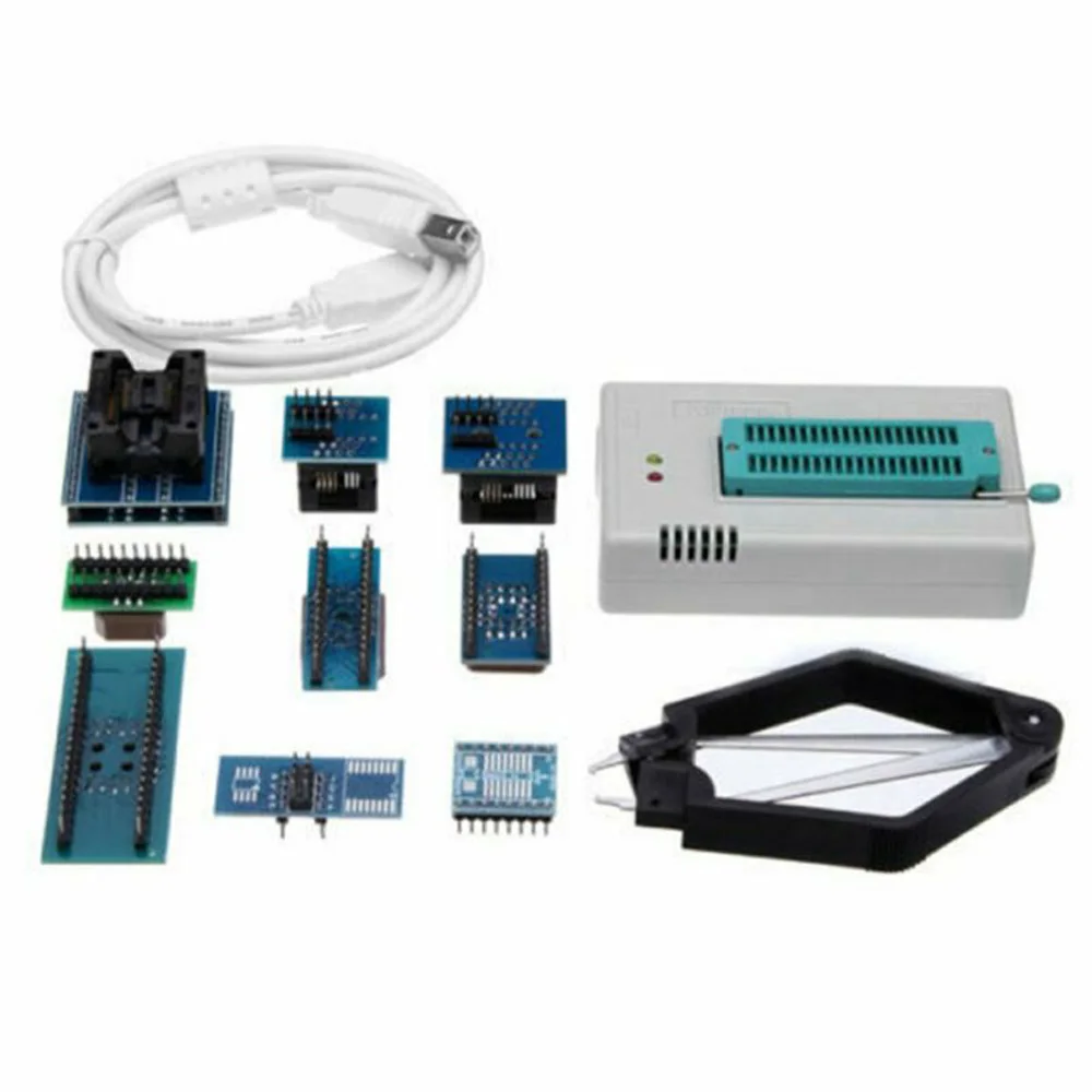 Mini Pro TL866CS USB биос универсальный программатор комплект высокоскоростной W/9