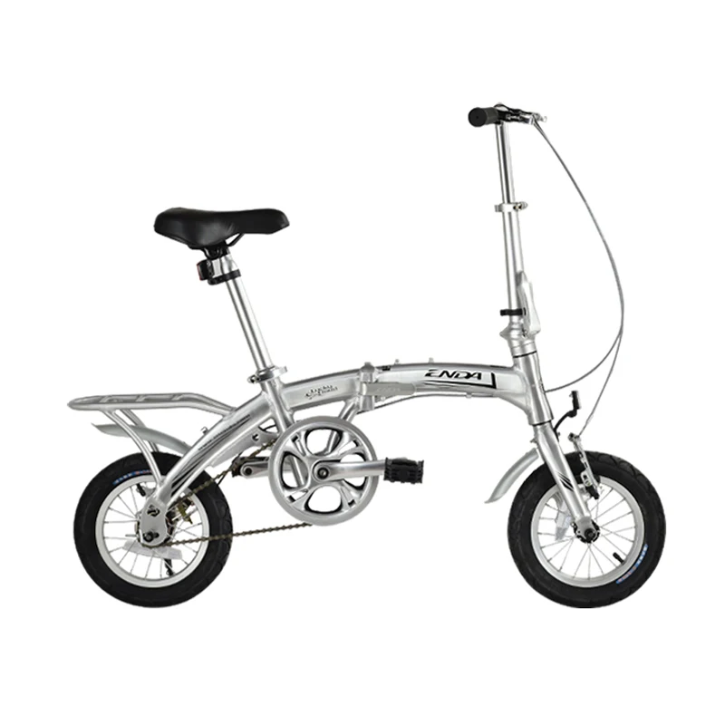 

Bicycle 12 inch aluminum alloy folding bicycle ultra light portable adult children male and female student bicycle