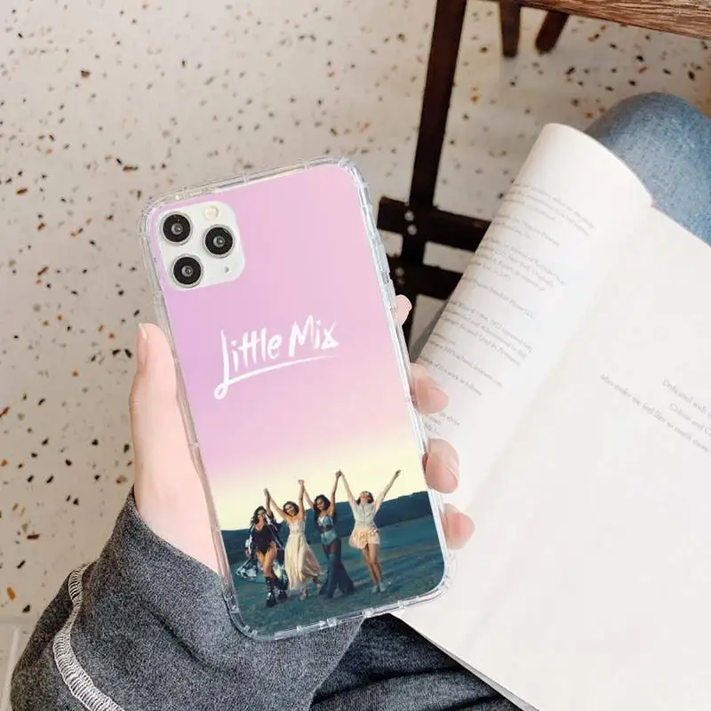 

British women's team Little Mix Phone Case Transparent for iPhone 11 12 mini pro XS MAX 8 7 6 6S Plus X 5S SE 2020 XR