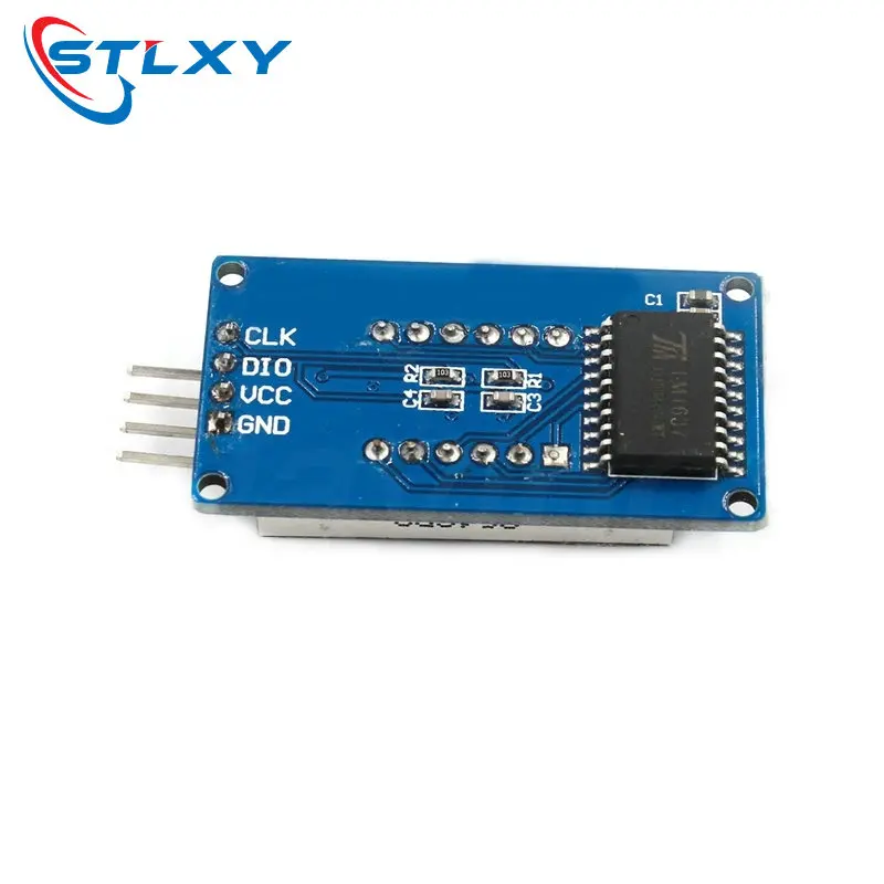 Модуль светодиодного дисплея TM1637 для Arduino 7 сегментов 4 бита 1 5-дюймовые часы