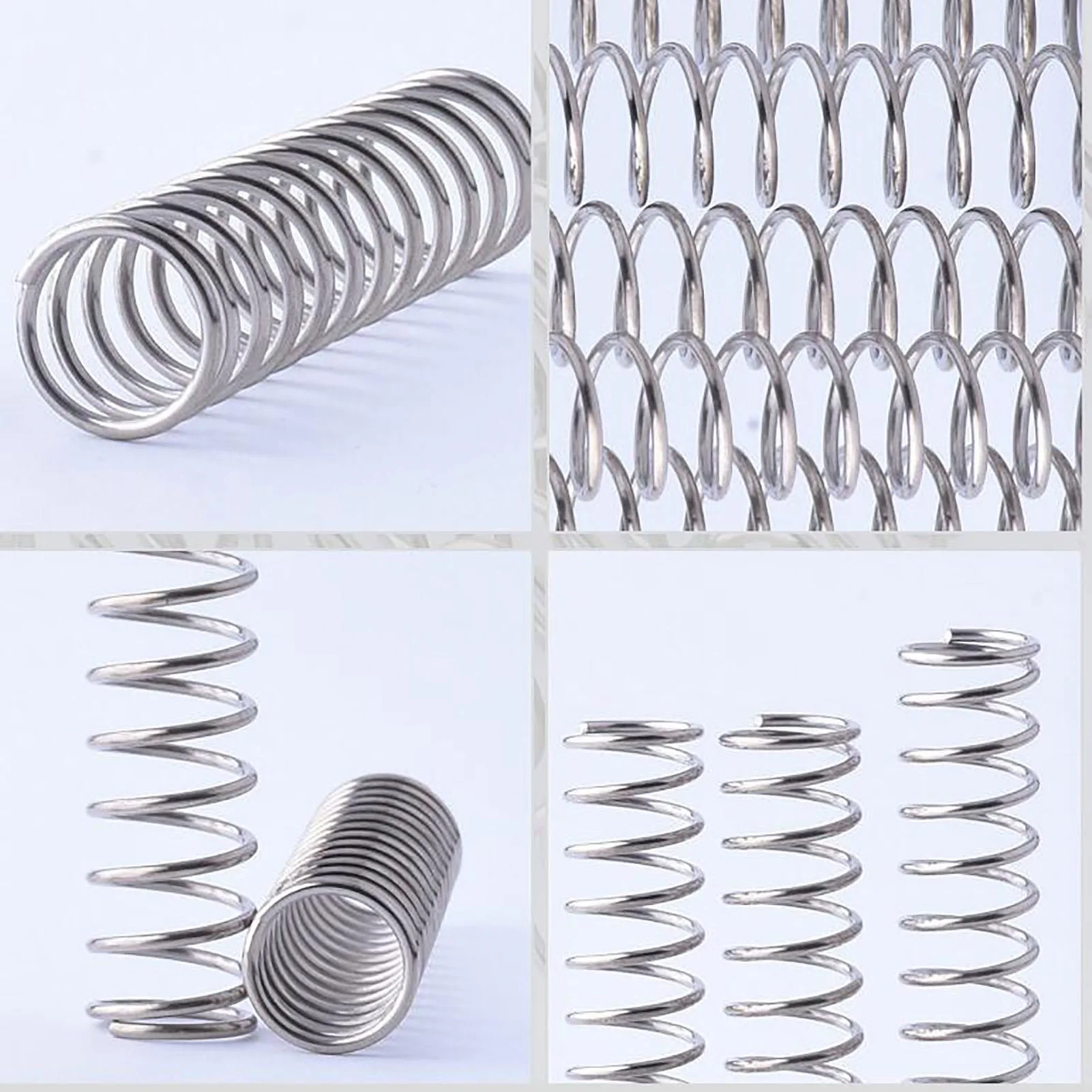 5PCS 1.8x20mm Compression Spring Wire Diameter 0.07'' Outer 0.78'' Free Length 0.39''-2'' Stainless Steel |