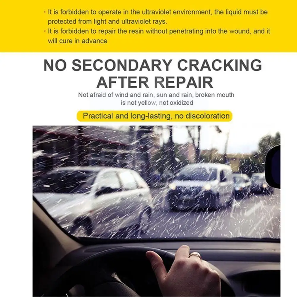 Набор для ремонта ветрового стекла набор удаления царапин на стекле автомобиля с