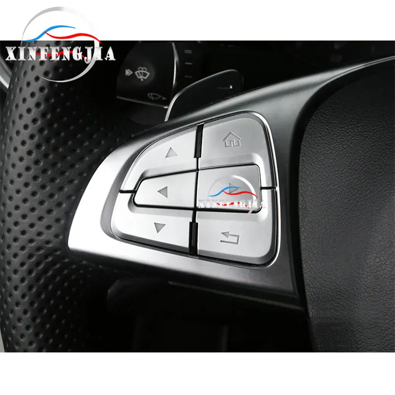 Для Mercedes-Benz A B CLA GLA GLE GLS CLS C класса GLC W205 X253 12x хромированная накладка на кнопки