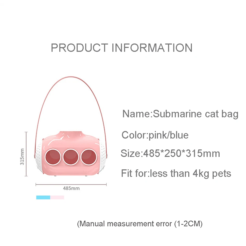 HEYPET Роскошная переноска для собак и кошек прозрачная капсула домашних животных