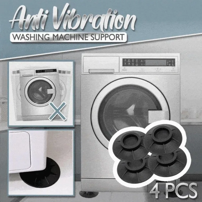 New Washing Machine Shock-proof Booster Mat Microwave Oven Refrigerator Base Shock-absorbing Silent Non-slip Mat