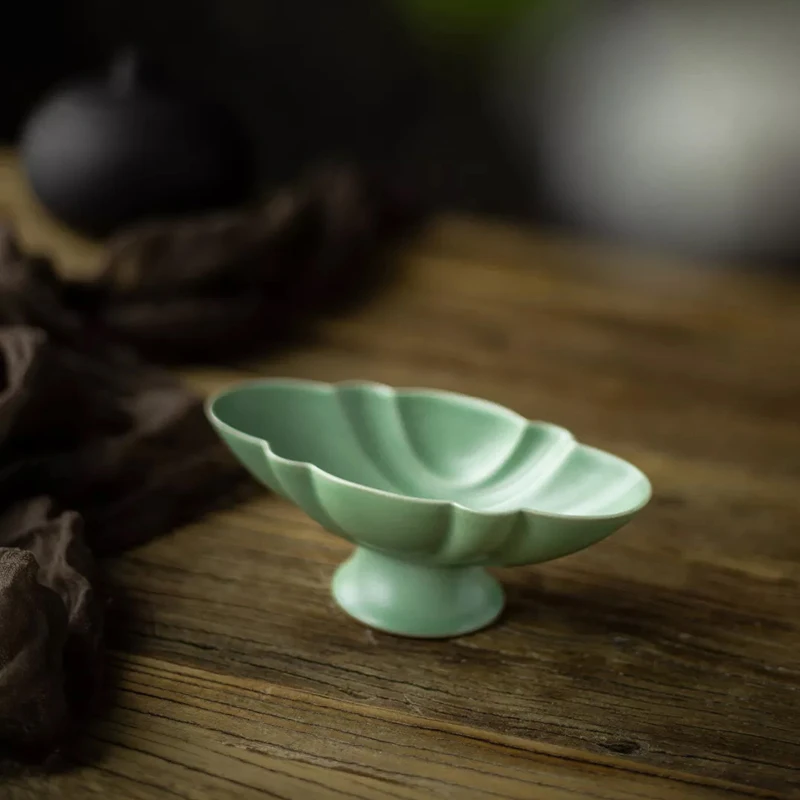 Китайский чай династия песен Ying Qing (Celadon) кунгфу чайные чашки лодка стиль
