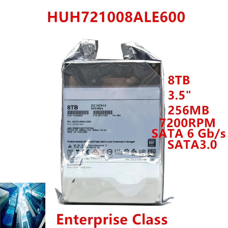 Новый оригинальный жесткий диск для Hgst 8 ТБ 3