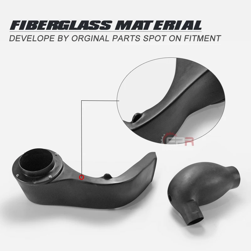 FRP Впускной воздуховод для Honda S2000 AP1 JS Racing glass Fiber Air Tunnel& Air Box Vent Body Kit тюнинг отделка для S2000 Racing