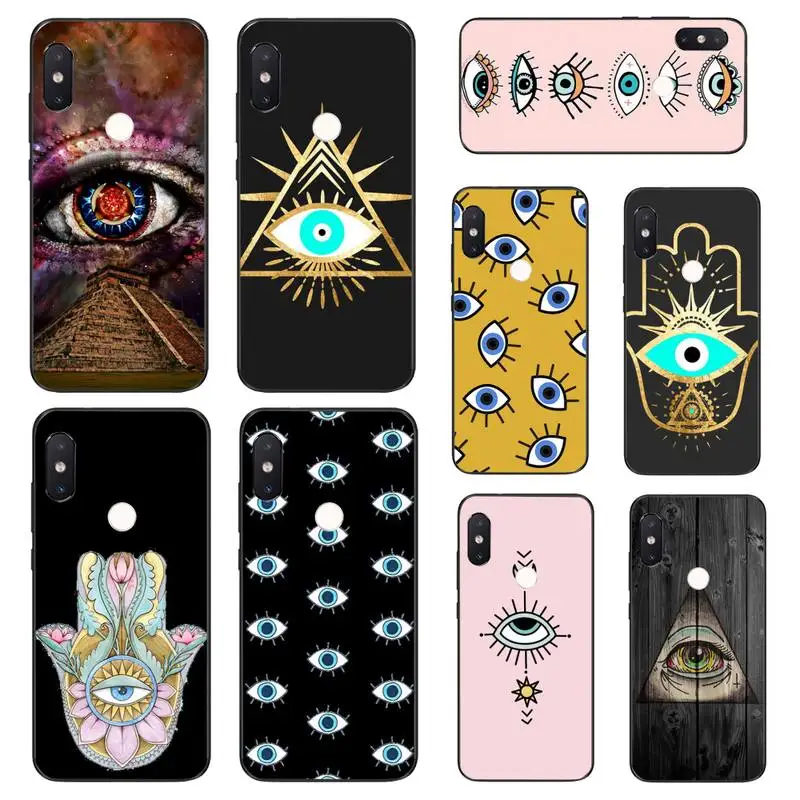 Maiyaca чехол для телефона от сглаза Xiaomi Mi8 9 10 9T 5 6 A1 A2Lite 9SE 8SE Mi8lite Mix2 Max3 F1|Бамперы| |