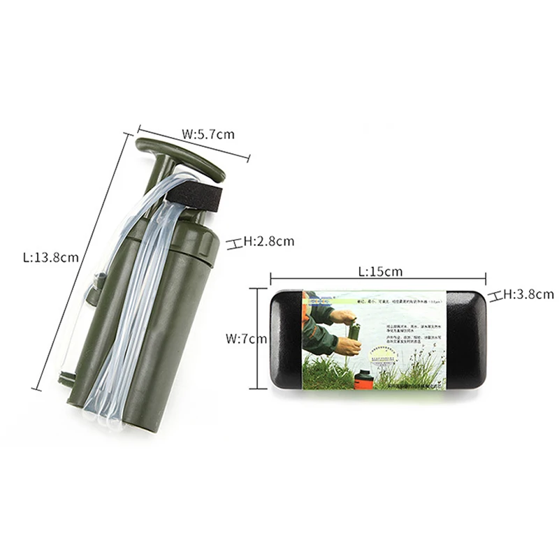 Походный фильтр для воды 0 1 микрон л | Спорт и развлечения