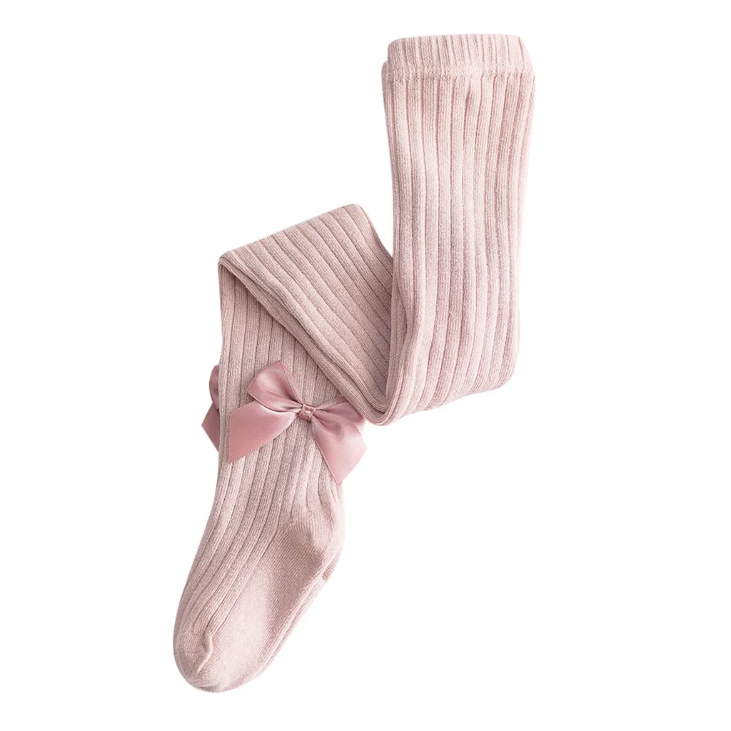 Pink Леггинсы для маленьких девочек г. Новые весенние детские штаны для девочек, чулки теплые брюки в обтяжку, платье для маленьких девочек, брюки 911 - Цвет: Pink