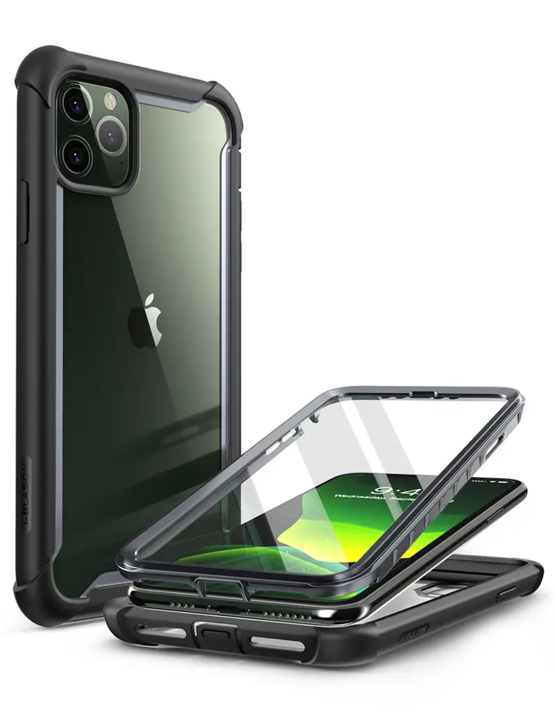 Для iPhone 11 Pro Max чехол 6,"( выпуск) i-BLASON Ares полный корпус Прочный Прозрачный бампер крышка со встроенной защитной пленкой