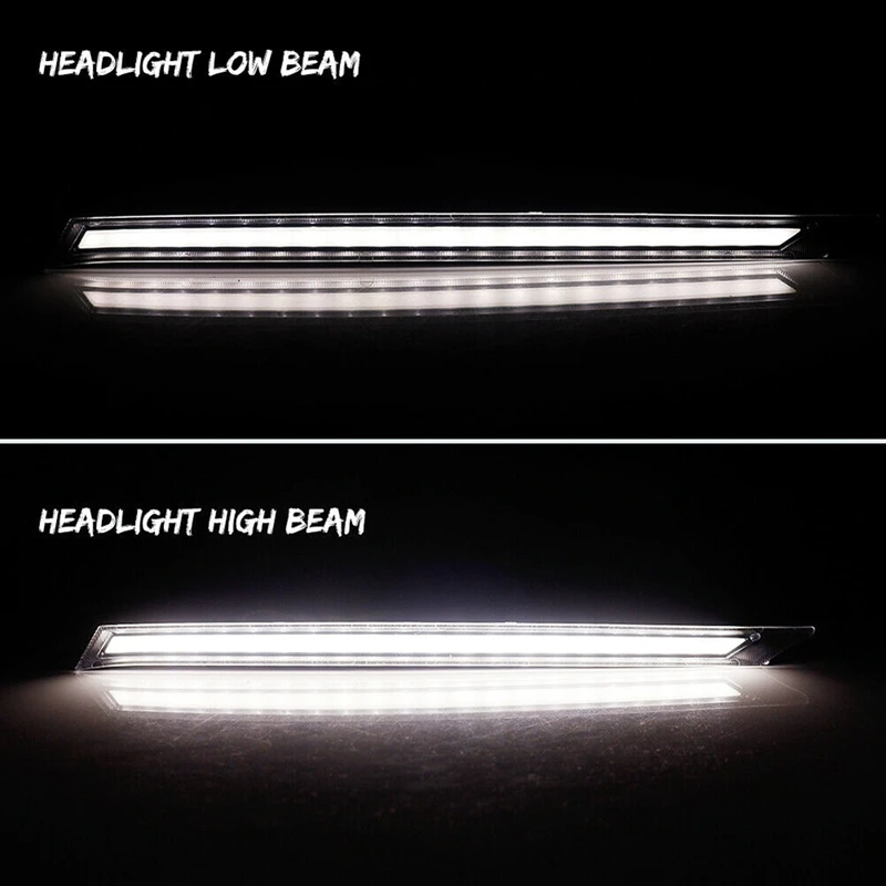 

DHBH-Car Daytime Rnning Light Sequential Switchback LED Turn Signal DRL Lights for Toyota RAV4 2019-2021