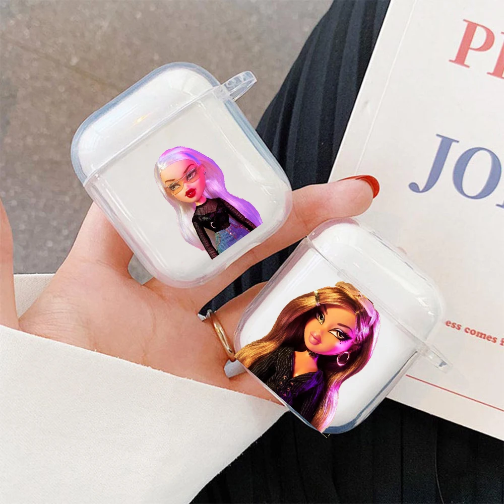 Прозрачный чехол для наушников Apple AirPods 1-го и 2-го поколения